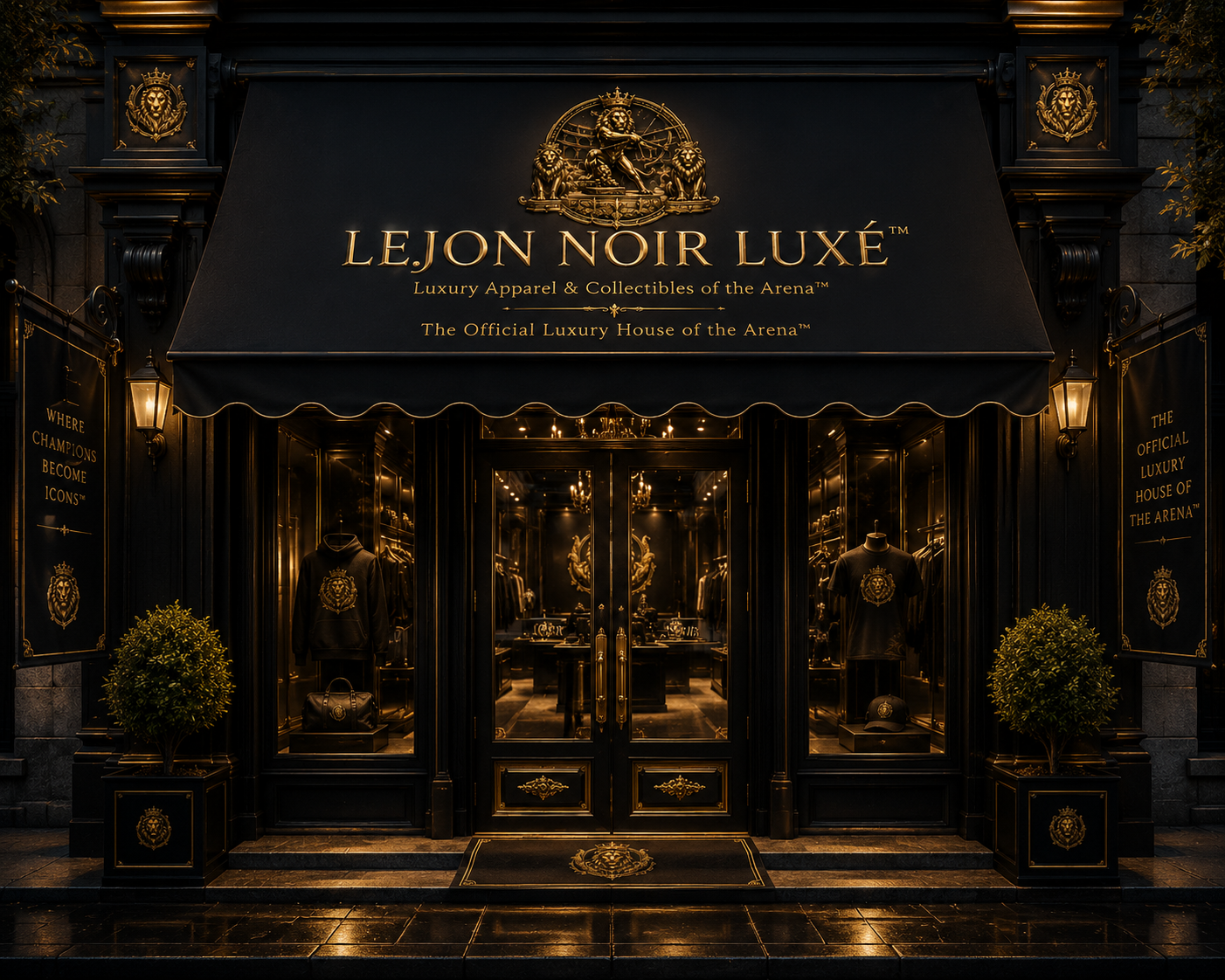 LEJON NOIR LUXÉ - Luxury Apparel & Collectibles of the Arena